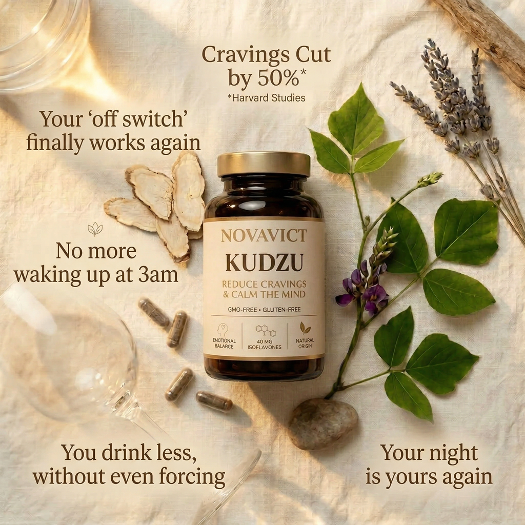 KUDZU • 40 mg of Isoflavones • 100% Natural