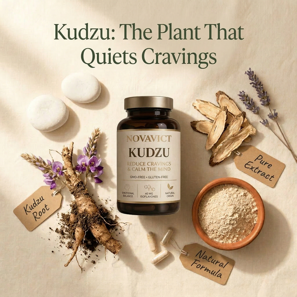 KUDZU • 40 mg of Isoflavones • 100% Natural