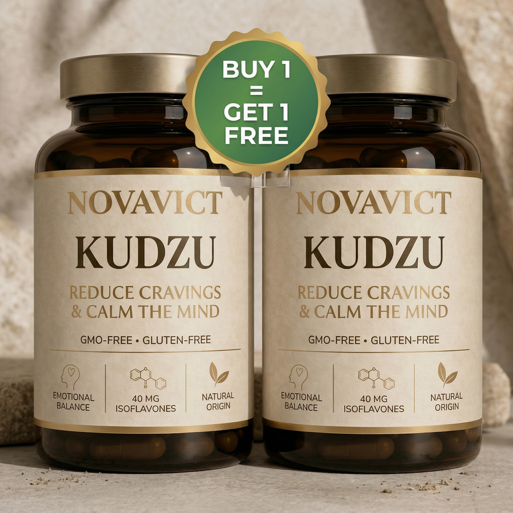 KUDZU • 40 mg of Isoflavones • 100% Natural